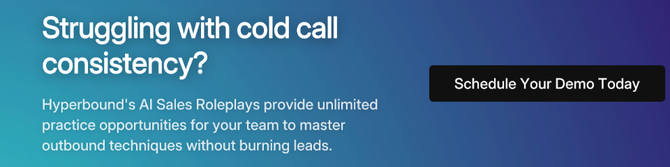 Struggling with cold call consistency?