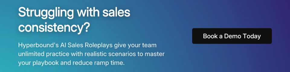 Struggling with sales consistency?