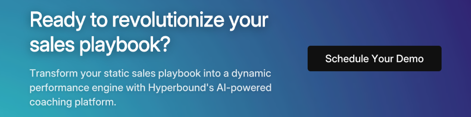 Ready to revolutionize your sales playbook?