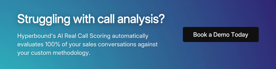 Struggling with call analysis?