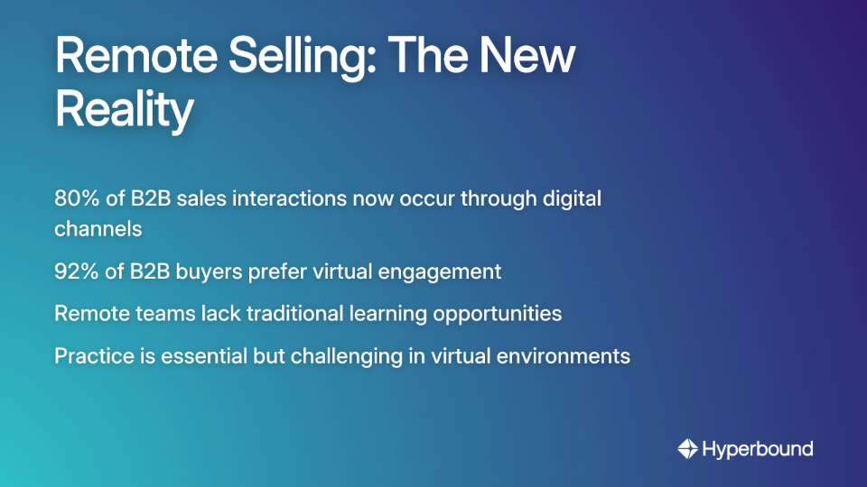 Remote Selling: The New Reality
