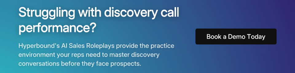 Struggling with discovery call performance?