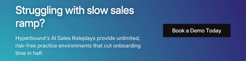 Struggling with slow sales ramp?