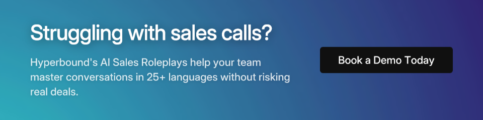 Struggling with sales calls?