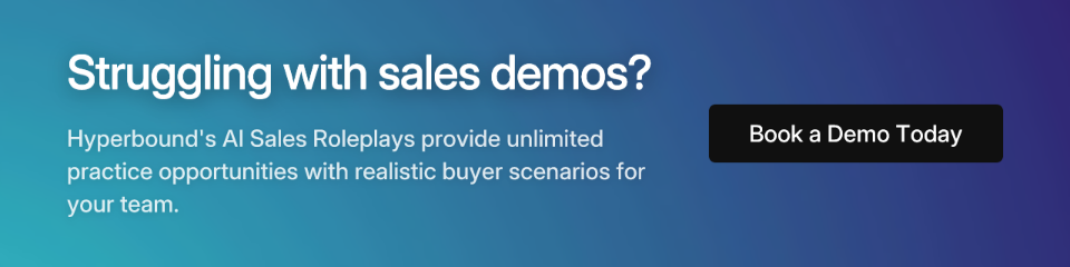 Struggling with sales demos?