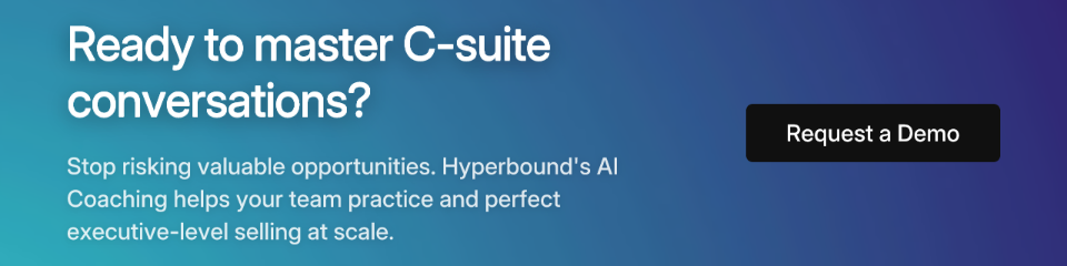 Ready to master C-suite conversations?