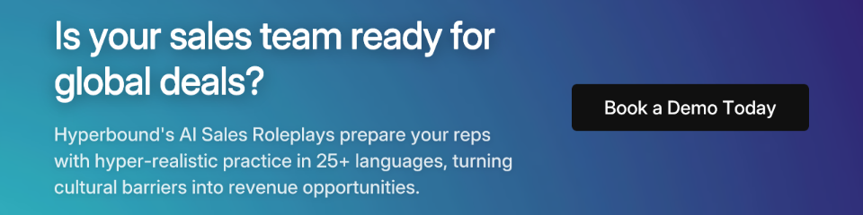 Is your sales team ready for global deals?