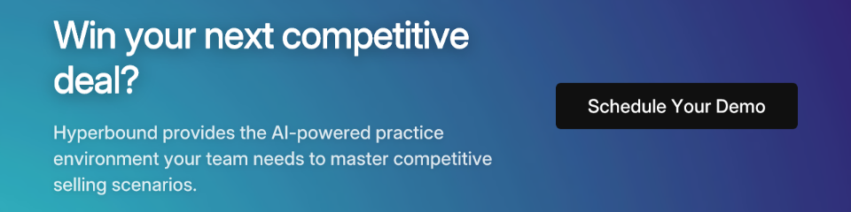 Win your next competitive deal?