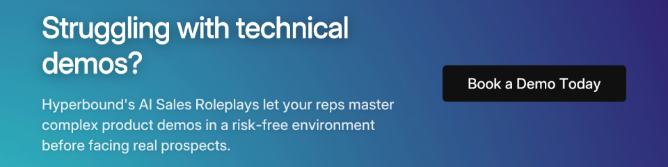 Struggling with technical demos?
