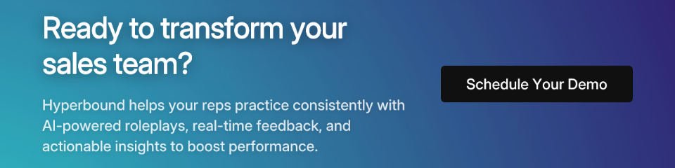 Ready to transform your sales team?