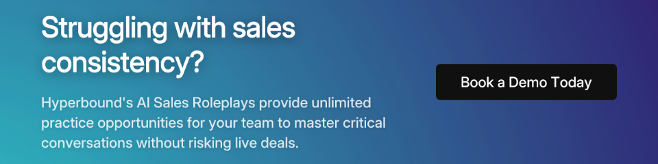 Struggling with sales consistency?