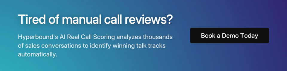 Tired of manual call reviews?