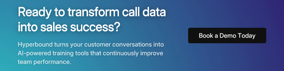 Ready to transform call data into sales success?