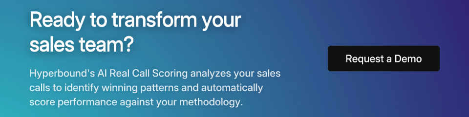 Ready to transform your sales team?