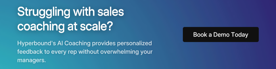 Struggling with sales coaching at scale?