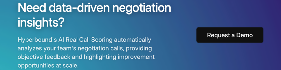 Need data-driven negotiation insights?