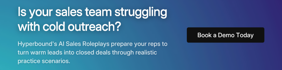 Is your sales team struggling with cold outreach?