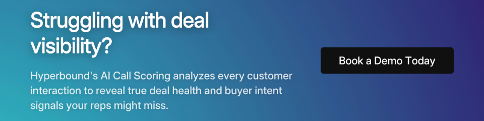 Struggling with deal visibility?