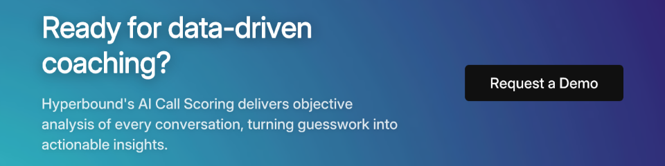 Ready for data-driven coaching?