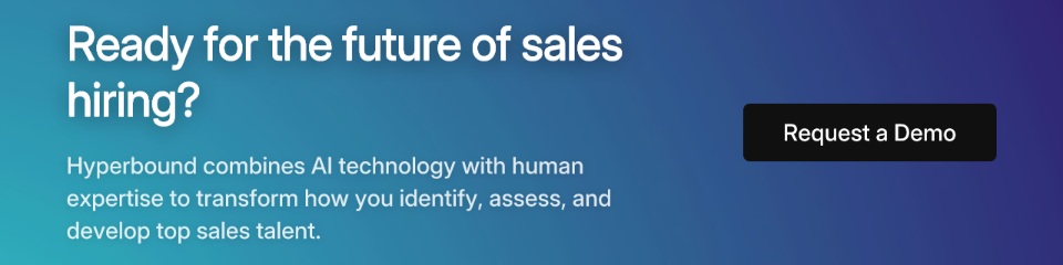 Ready for the future of sales hiring?