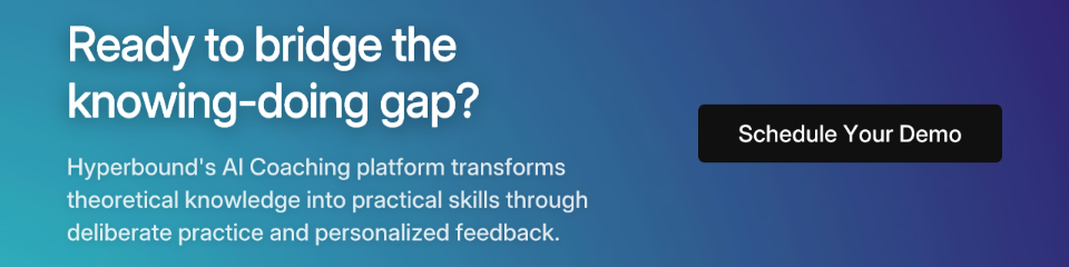 Ready to bridge the knowing-doing gap?