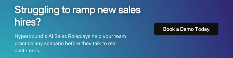 Struggling to ramp new sales hires?