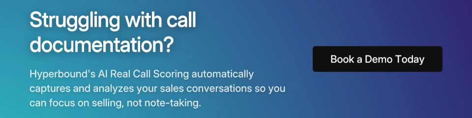 Struggling with call documentation?