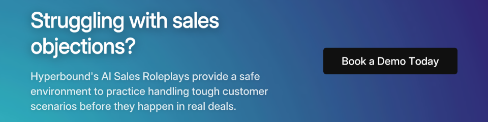 Struggling with sales objections?