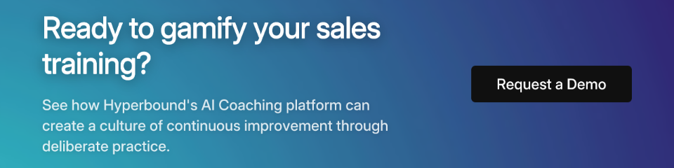 Ready to gamify your sales training?