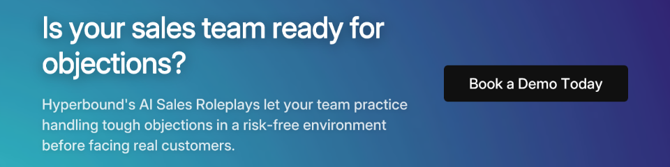 Is your sales team ready for objections?