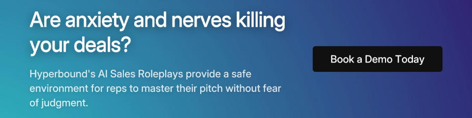 Are anxiety and nerves killing your deals?