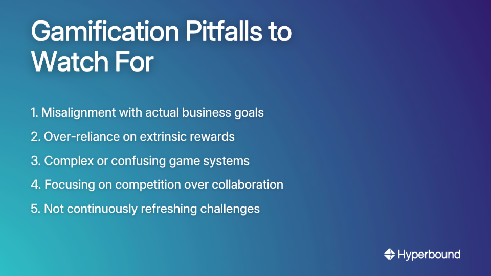 Gamification Pitfalls to Watch For