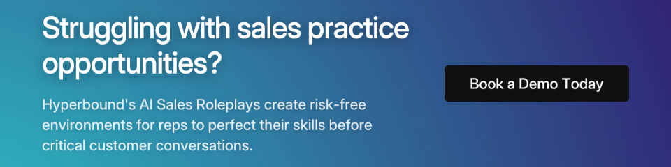Struggling with sales practice opportunities?