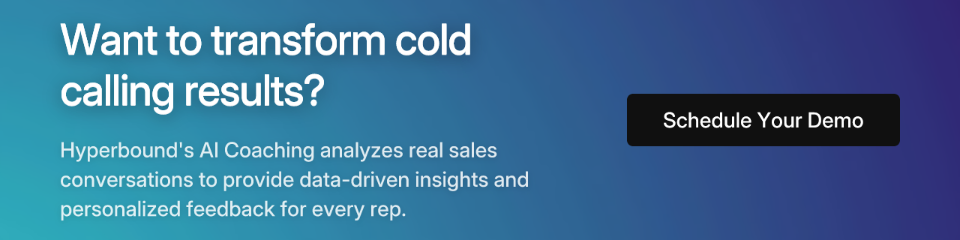 Want to transform cold calling results?