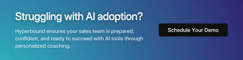 Struggling with AI adoption?