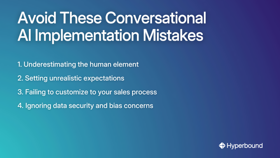 Avoid These Conversational AI Implementation Mistakes