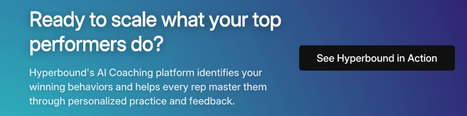 Ready to scale what your top performers do?