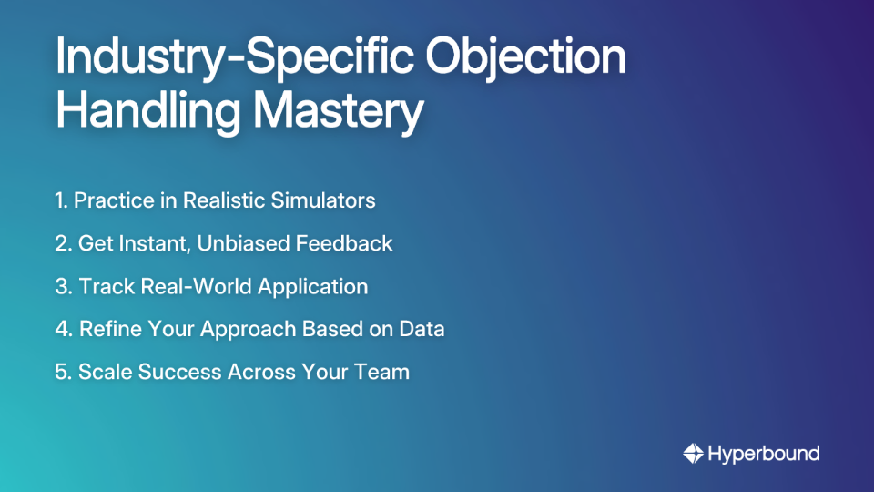 Industry-Specific Objection Handling Mastery