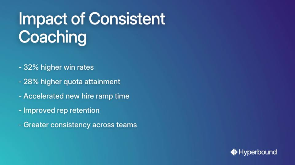 Impact of Consistent Coaching
