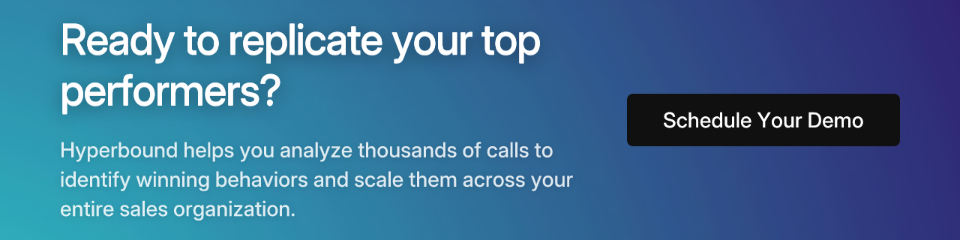 Ready to replicate your top performers?