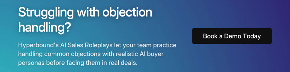 Struggling with objection handling?