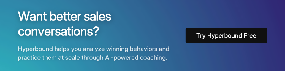 Want better sales conversations?