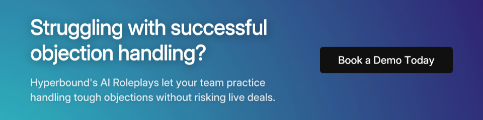 Struggling with successful objection handling?