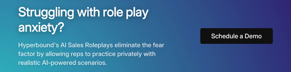 Struggling with role play anxiety?