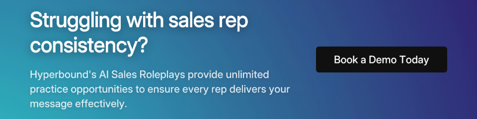 Struggling with sales rep consistency?