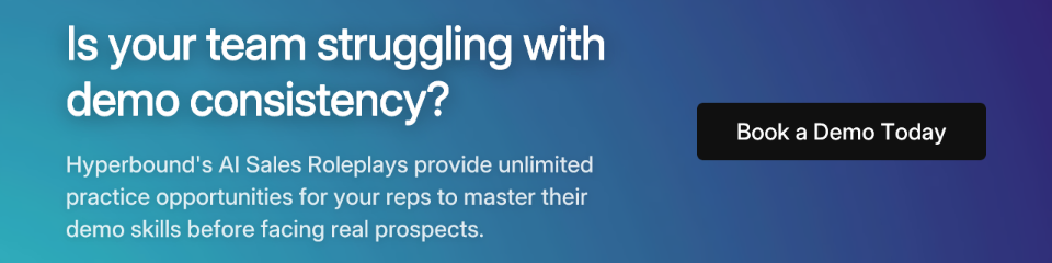 Is your team struggling with demo consistency?