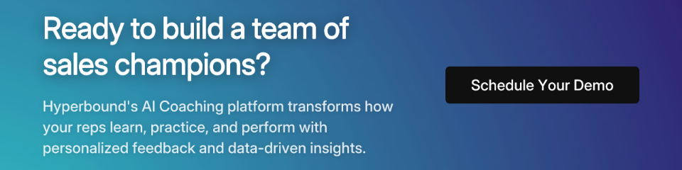 Ready to build a team of sales champions?