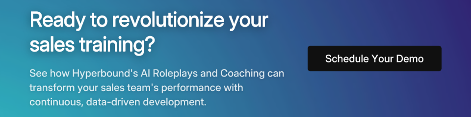 Ready to revolutionize your sales training?