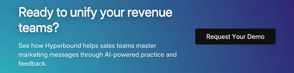 Ready to unify your revenue teams?