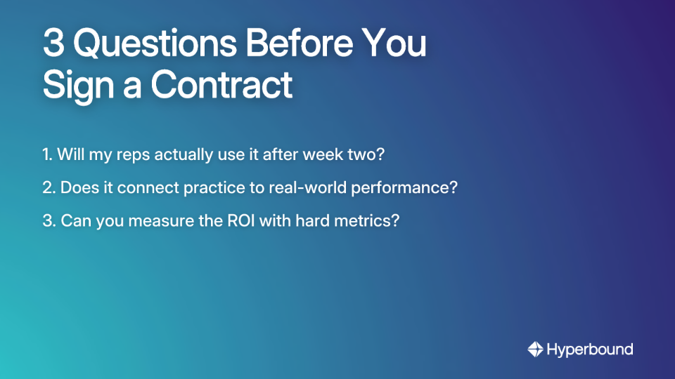 3 Questions Before You Sign a Contract